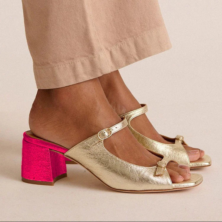 Sandalias Valentina Riviera Tacón Comfort