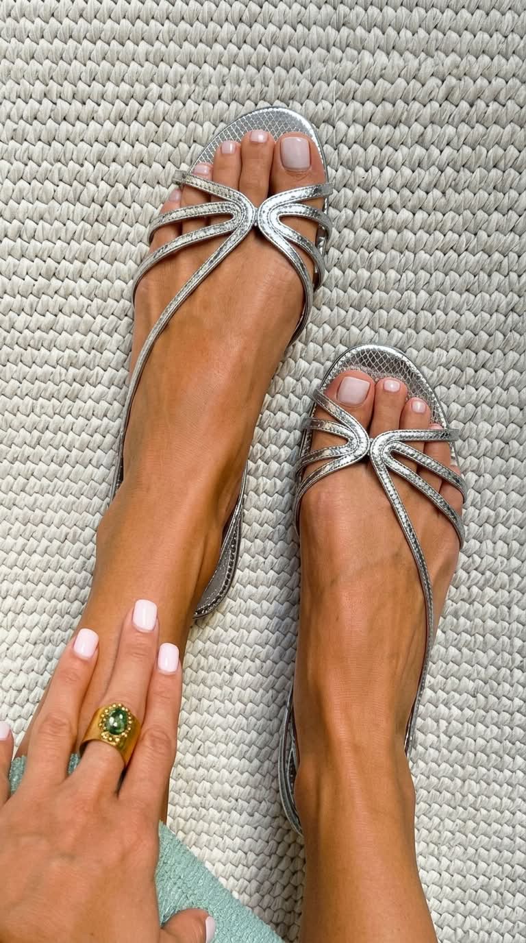 Ginevra™ | Sandalias Doradas de Elegancia Veraniega