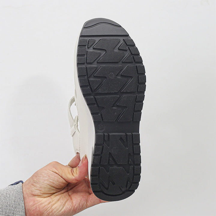 Elena | Sandalias ortopédicas con velcro y puntera cerrada