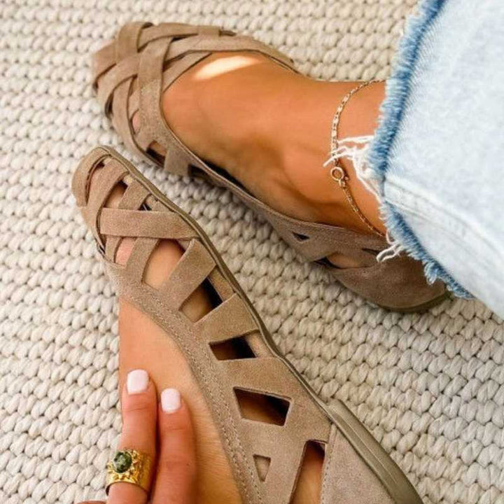 Sandalias Caterina Trenzadas de Colores Confort