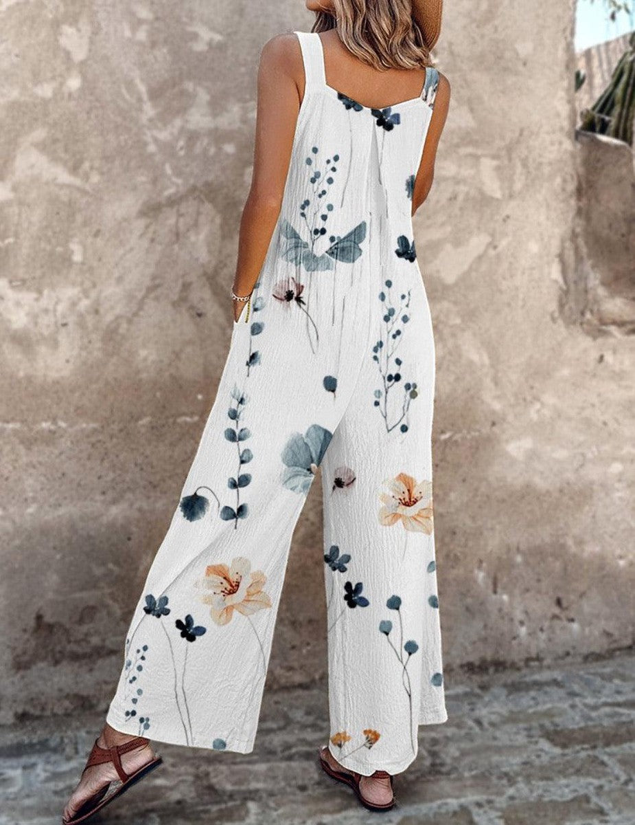 Cómoda Pantalón de Tirantes Impreso