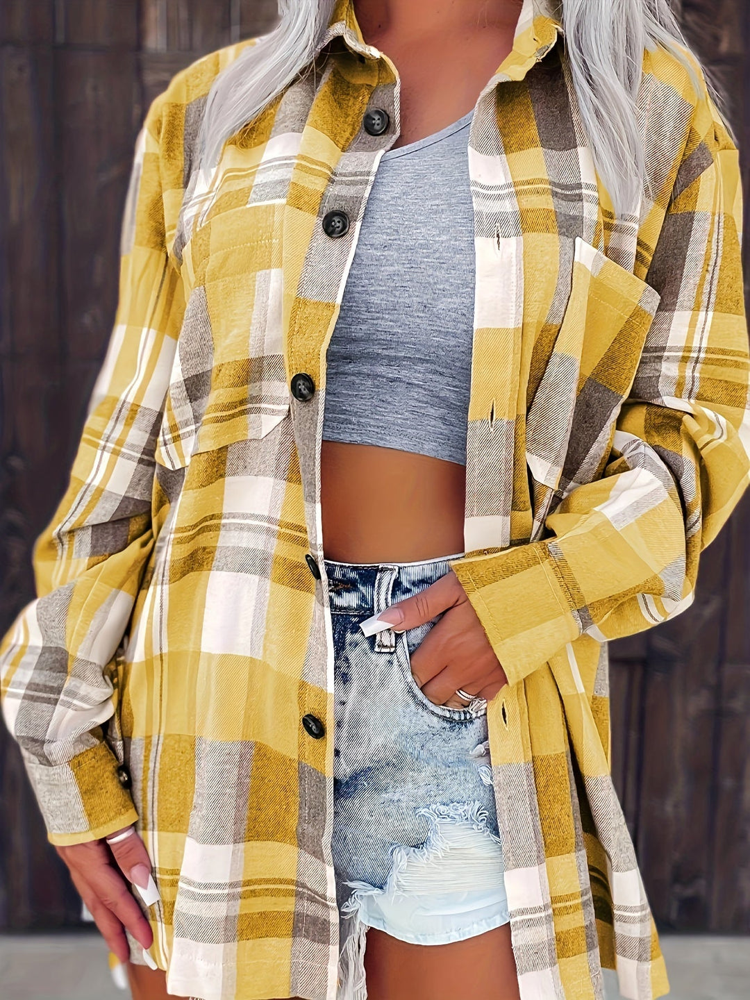 Marina | Camisa de Verano de Mangas Largas