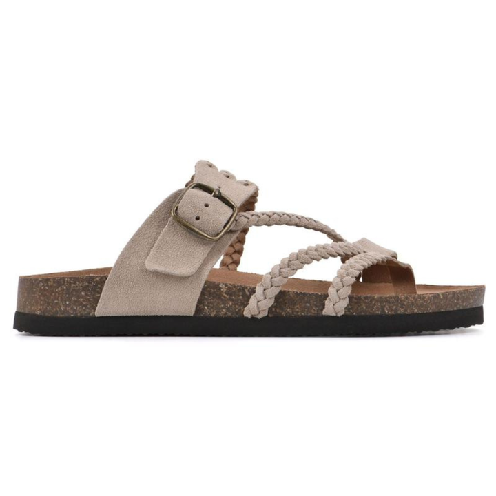 Alba | Sandalias de corcho trenzadas