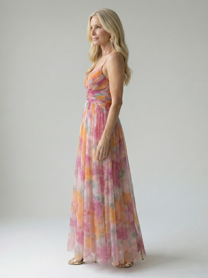 Giselle | Vestido maxi floral