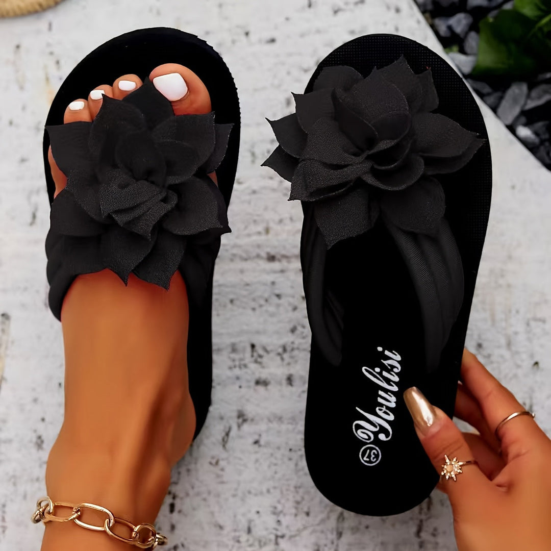 Sandalias Flor Elegante Sandrine
