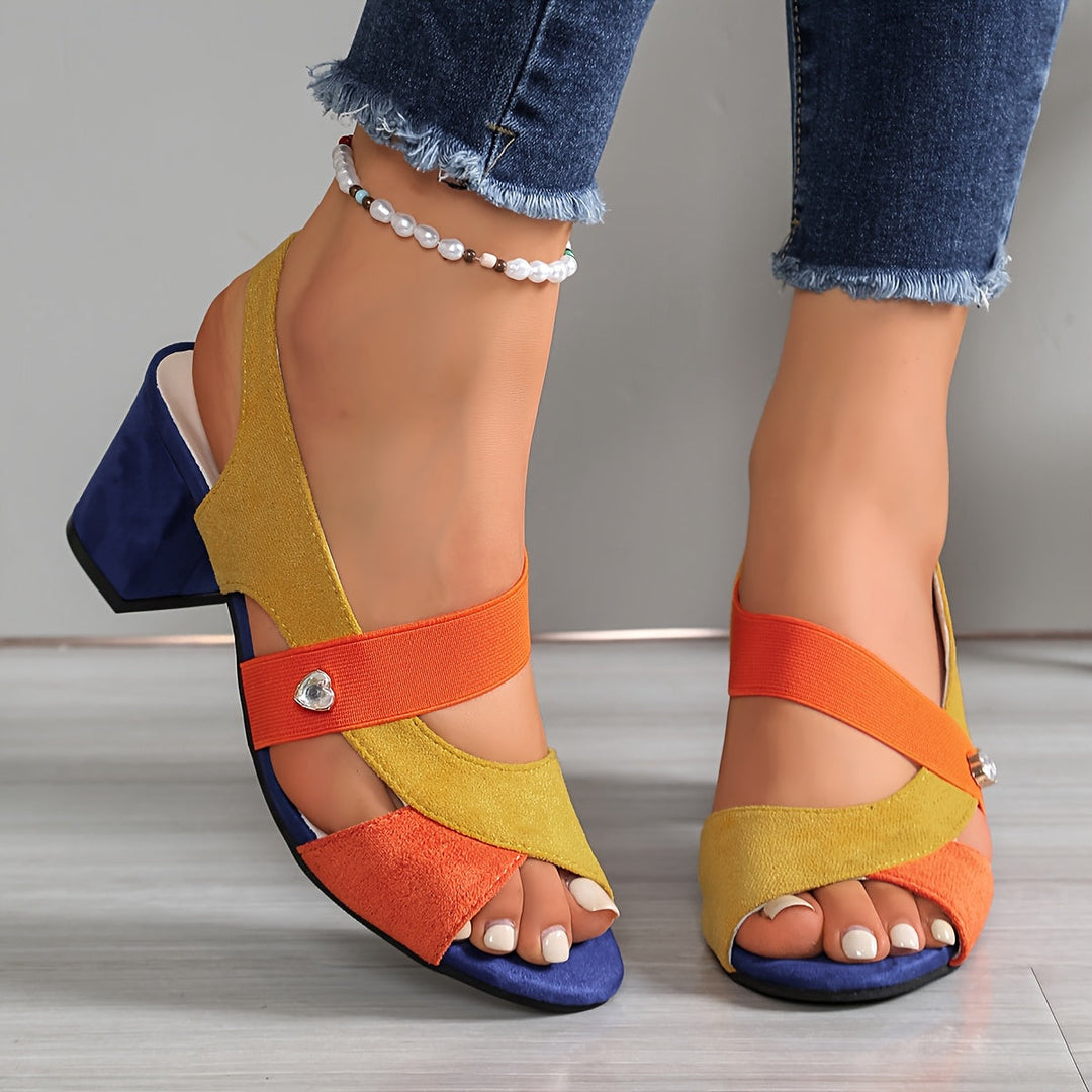 Vega | Sandalias ortopédicas elegantes con tacón estable