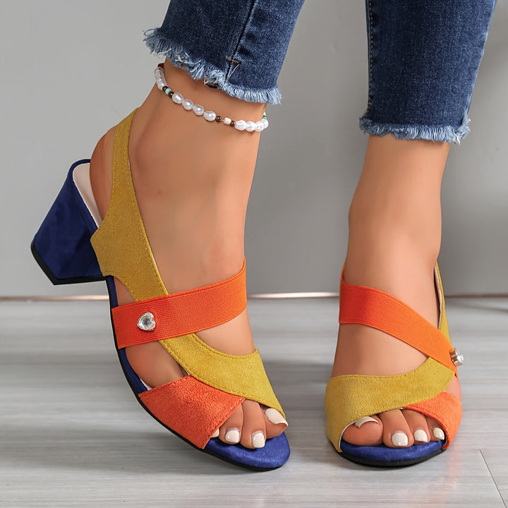 Vega | Sandalias ortopédicas elegantes con tacón estable