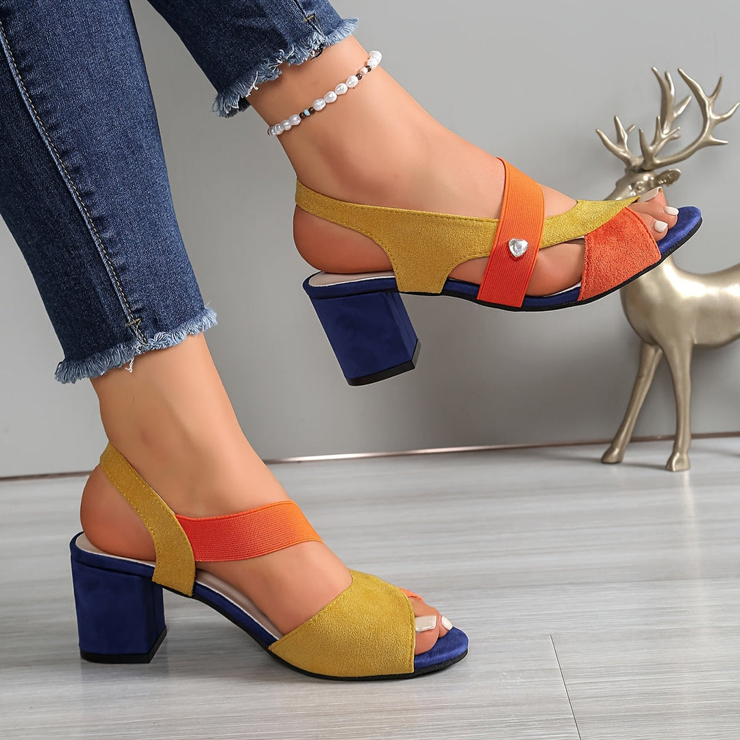 Vega | Sandalias ortopédicas elegantes con tacón estable