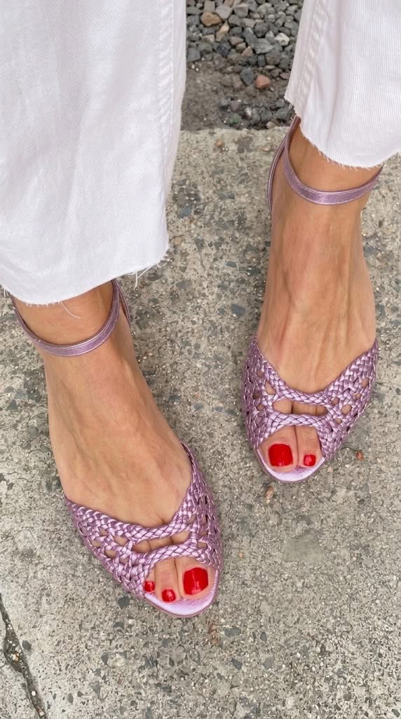 Isabel™ | Sandalias Trenzadas Doradas