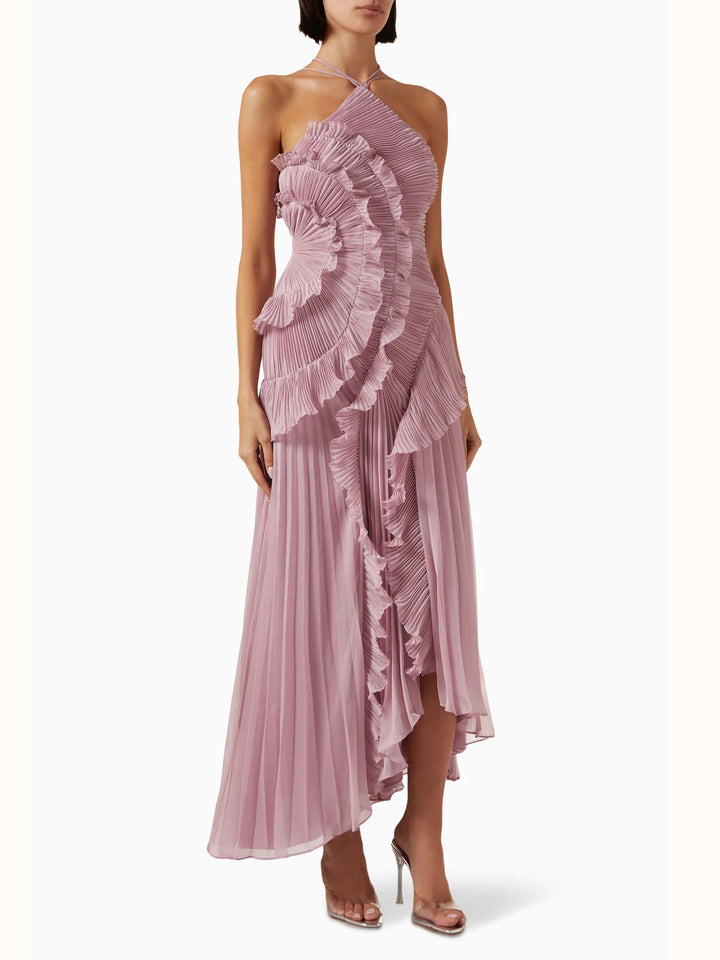 Elena™ | Vestido largo Ocean Whirlpool