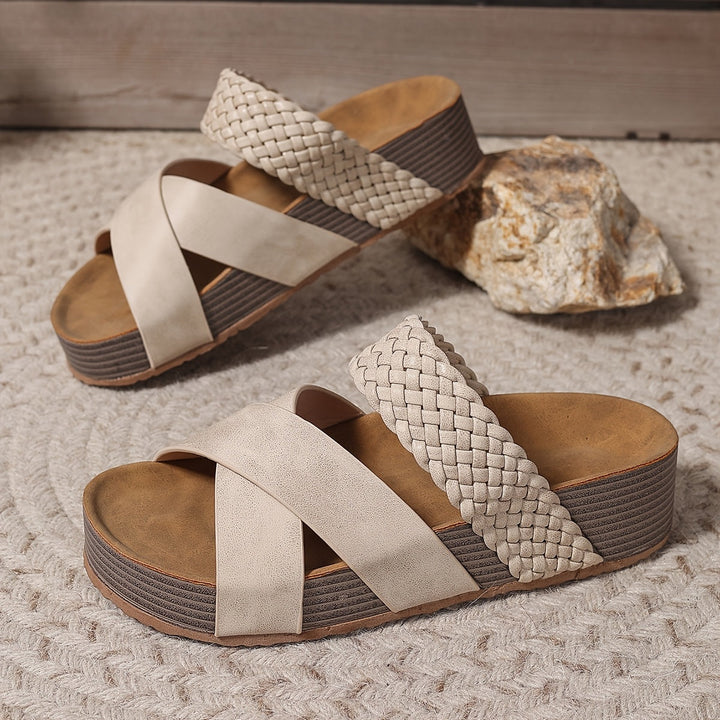 Clara | Sandalias de cuero con pisada estable