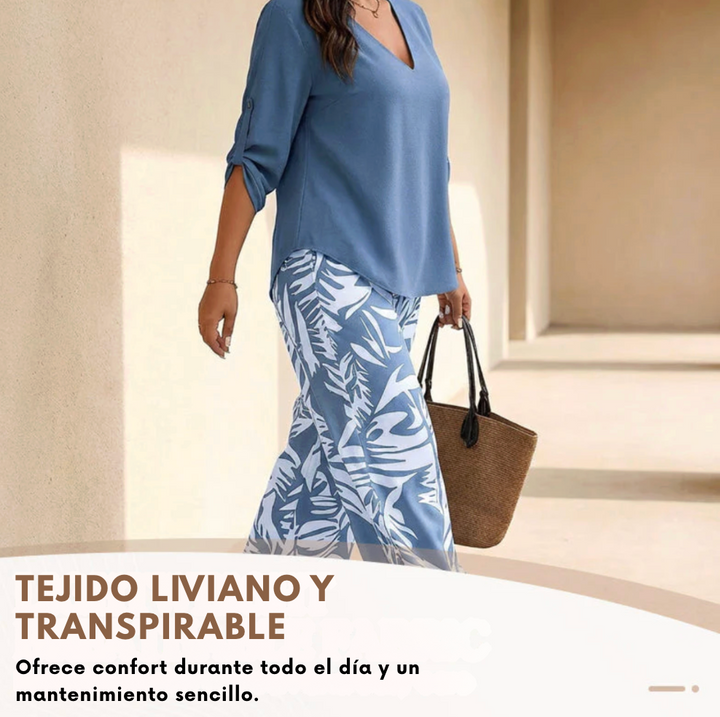Lidia | Conjunto Elegante: Estilo y Frescura
