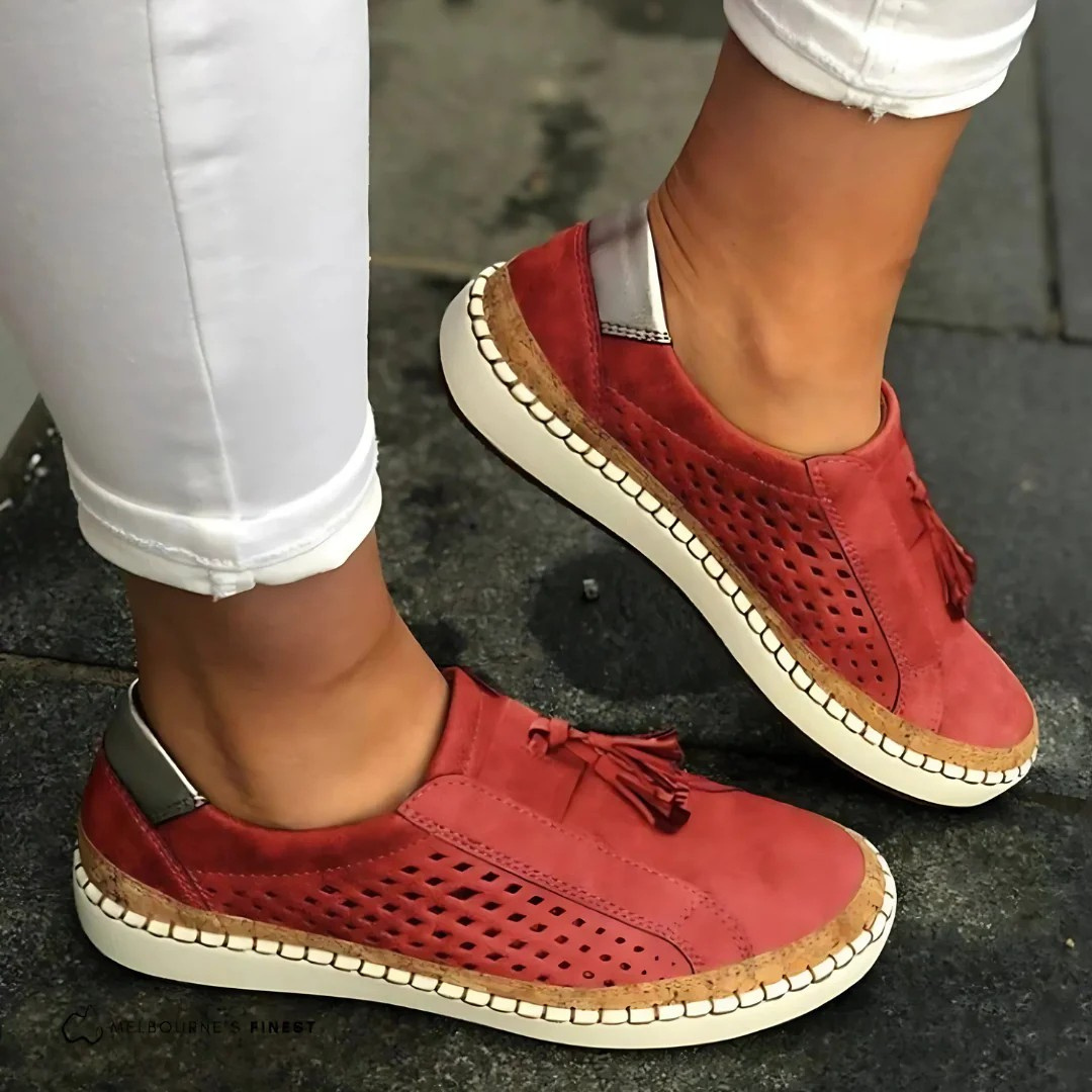 Laura | Zapatillas slip-on con suela acolchada