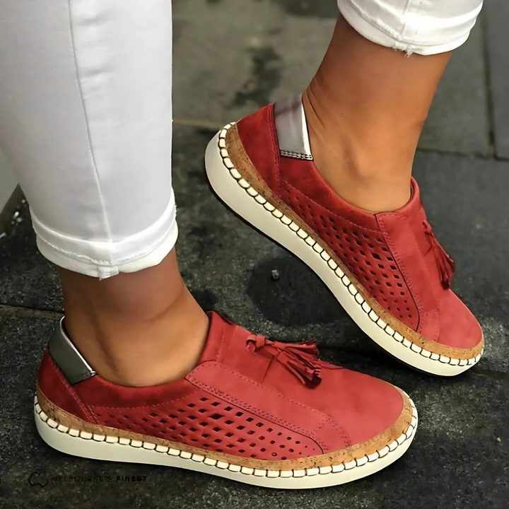 Laura | Zapatillas slip-on con suela acolchada