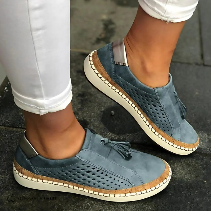 Laura | Zapatillas slip-on con suela acolchada