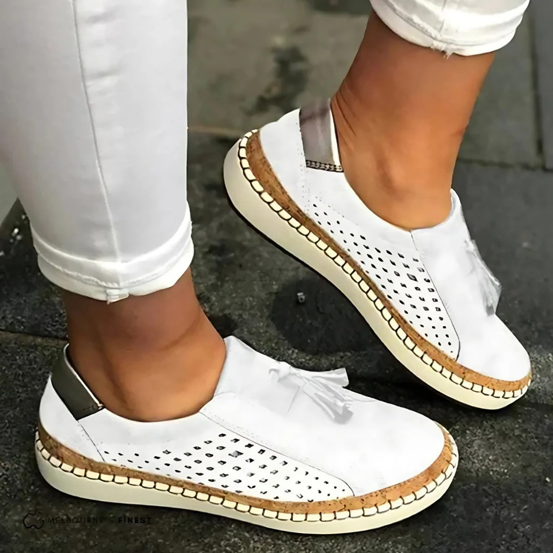 Laura | Zapatillas slip-on con suela acolchada