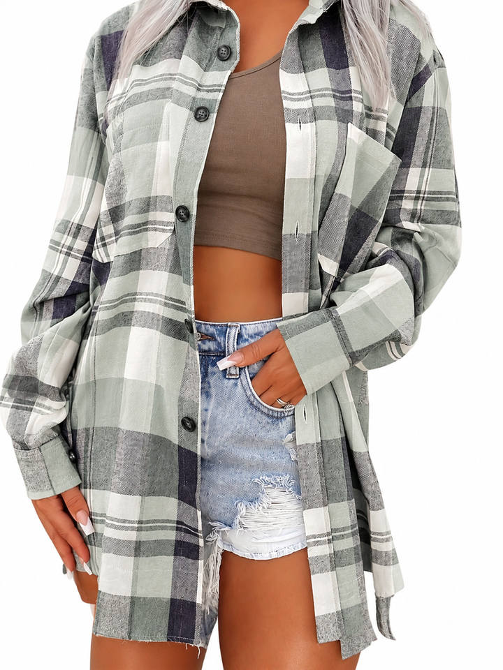 Marina | Camisa de Verano de Mangas Largas