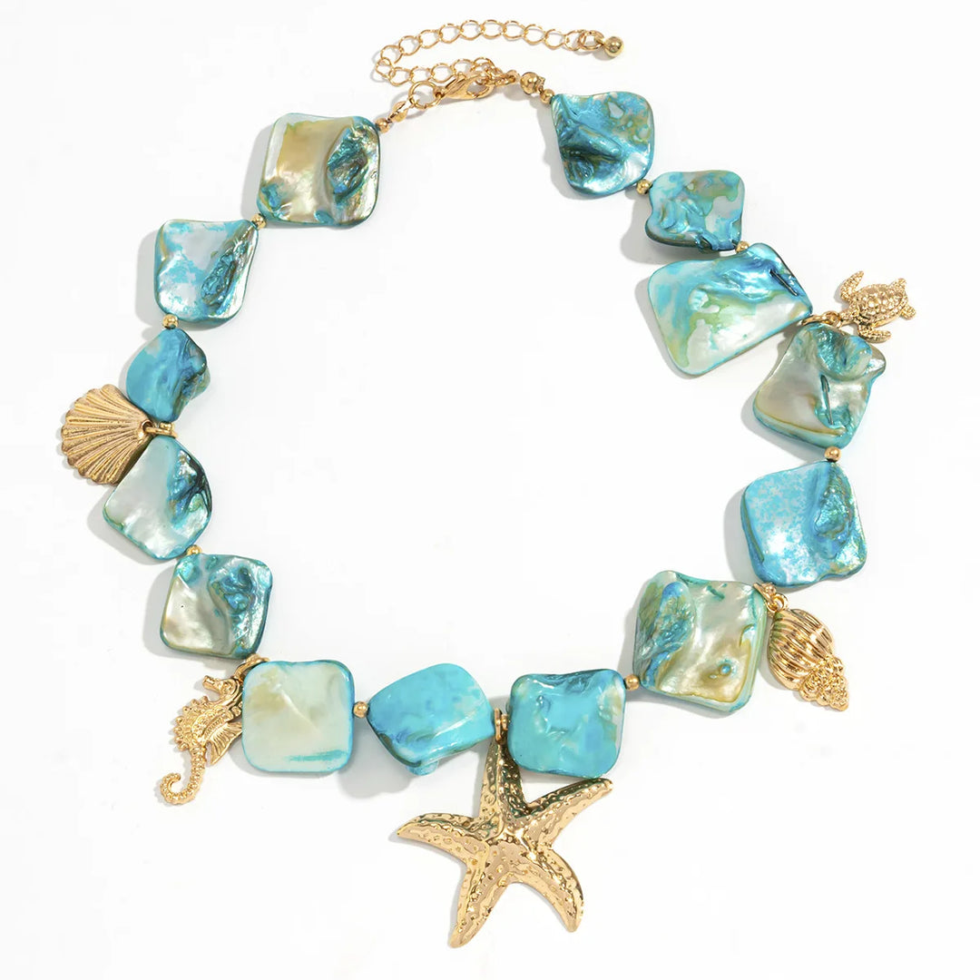 Collar Azul Sueños del Océano
