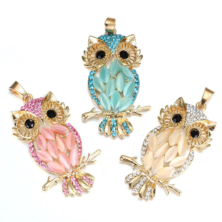 Collar de Búho Dorado