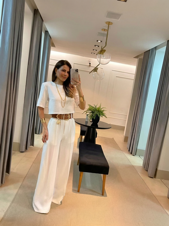 Set Demi Premium | Pantalón Fluido y Top