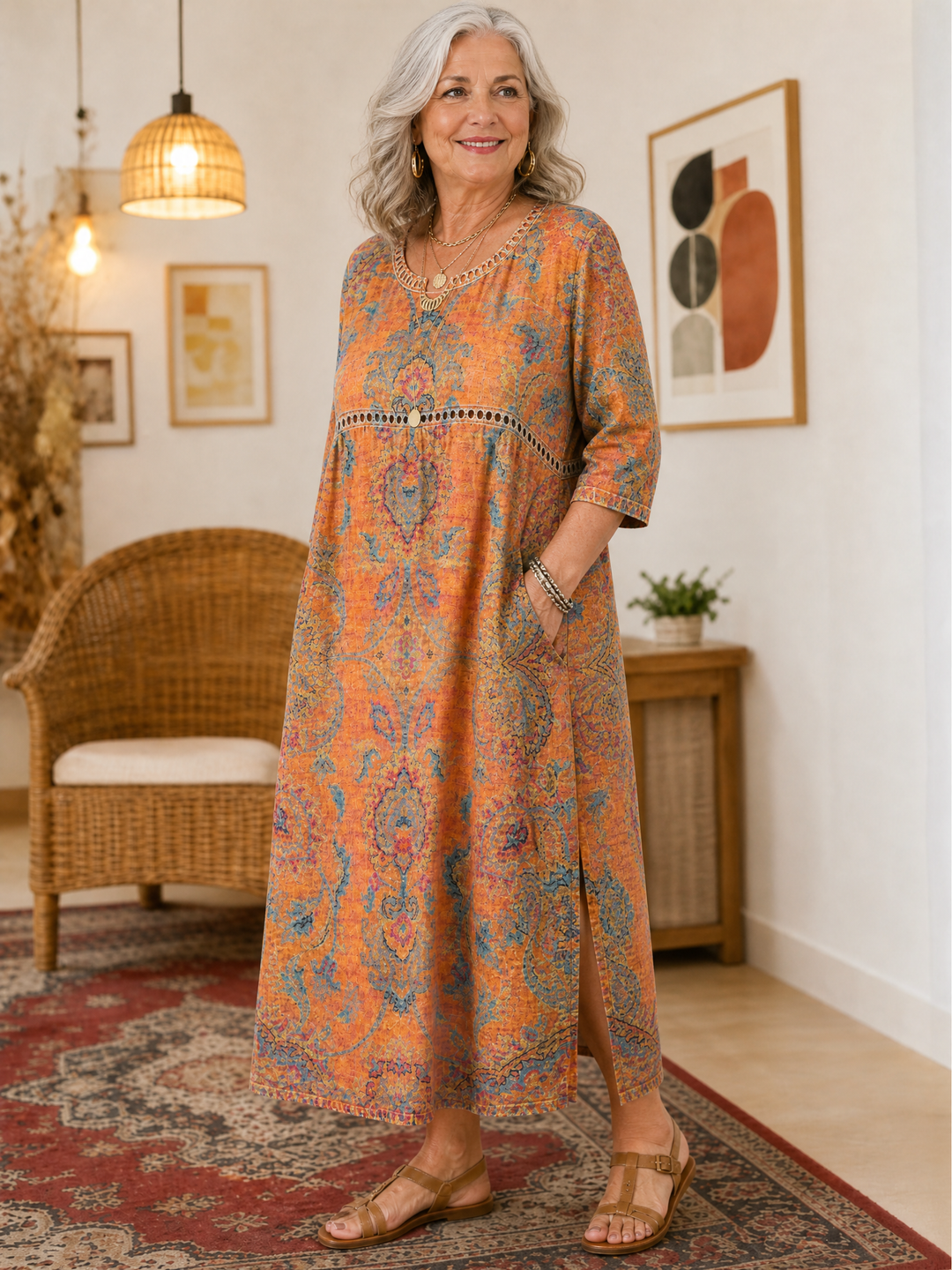 Eugenia | Vestido Impreso
