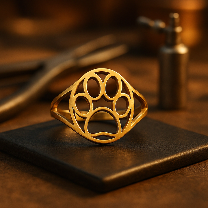 Anillo de Patita Abierta en Acero Inoxidable – Ligero y Estiloso