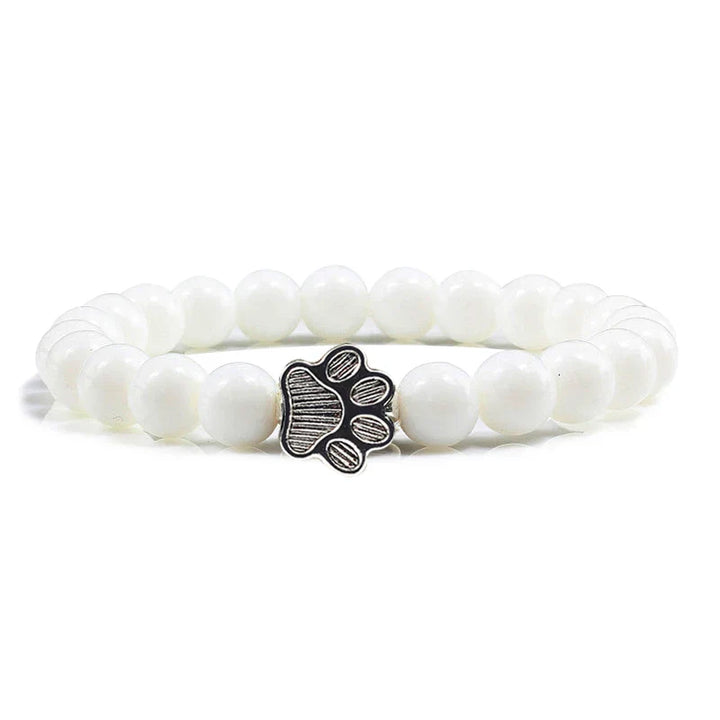 Pulsera de Patas con Perlas – Diseño de Piedra Natural