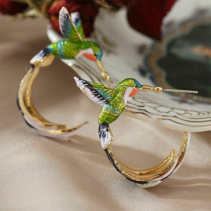 Pendientes Únicos y Creativos de Colibrí