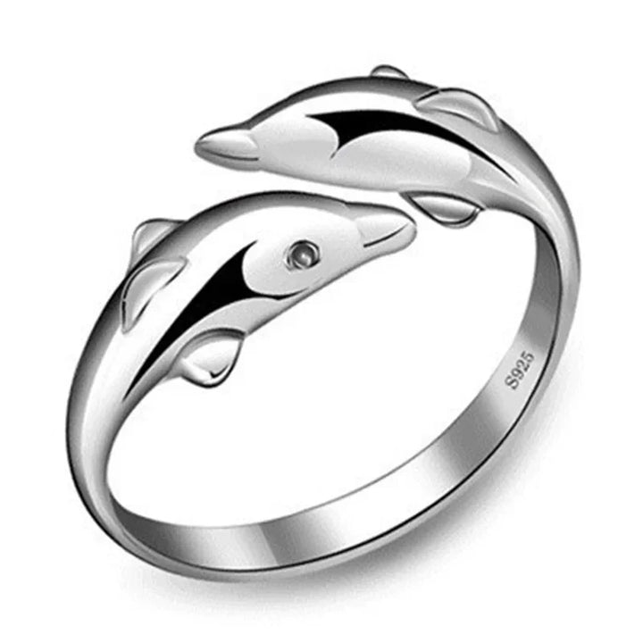 Colección de Joyería de Delfines de Plata Esterlina