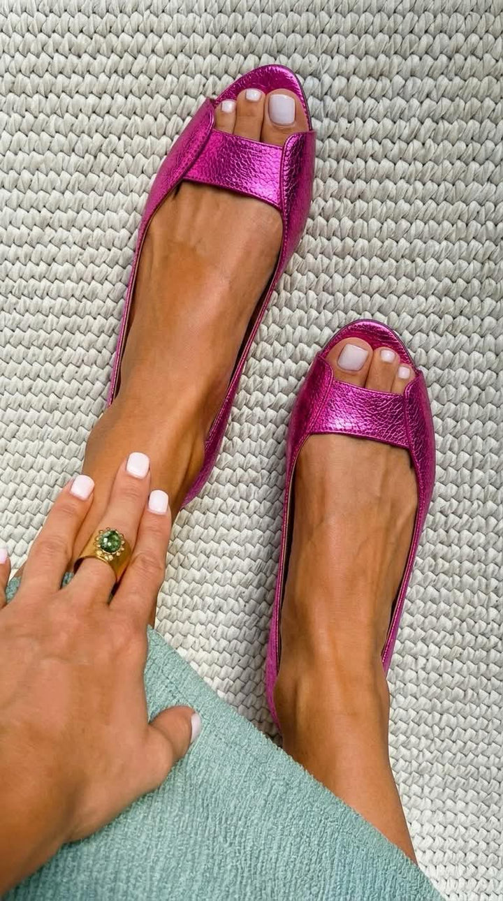 Adela™ | Sandalias Doradas Comfort Chic