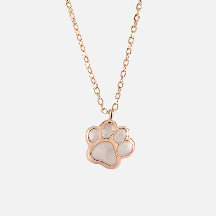 Collar con Encanto de Huella
