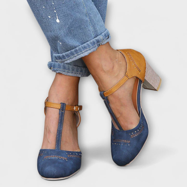 Viktória | Zapatillas elegantes con plantilla de memoria ortopédica