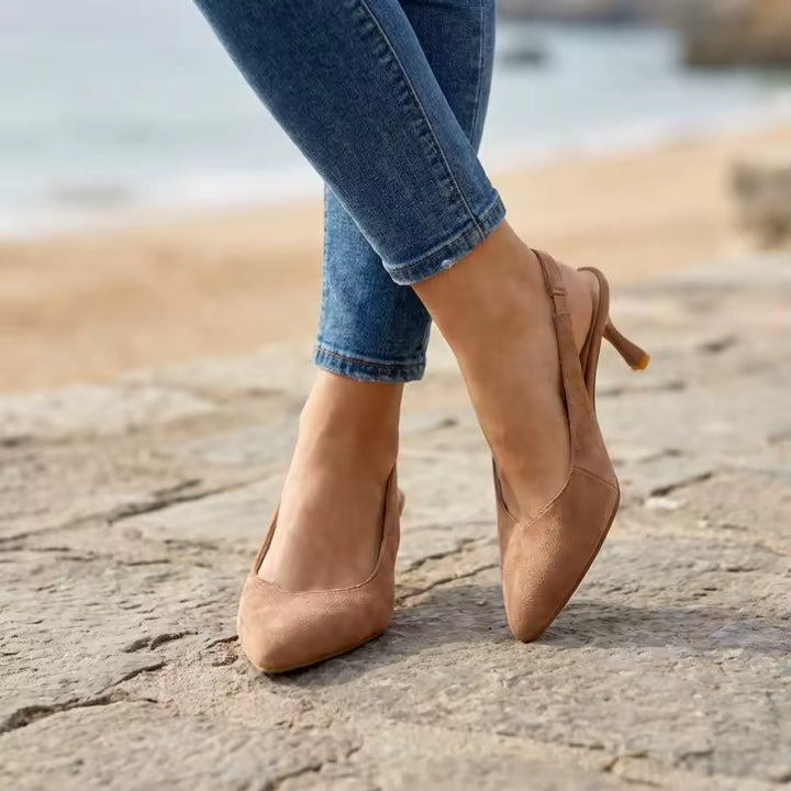 Bella | Décolleté slingback ortopédicas elegantes