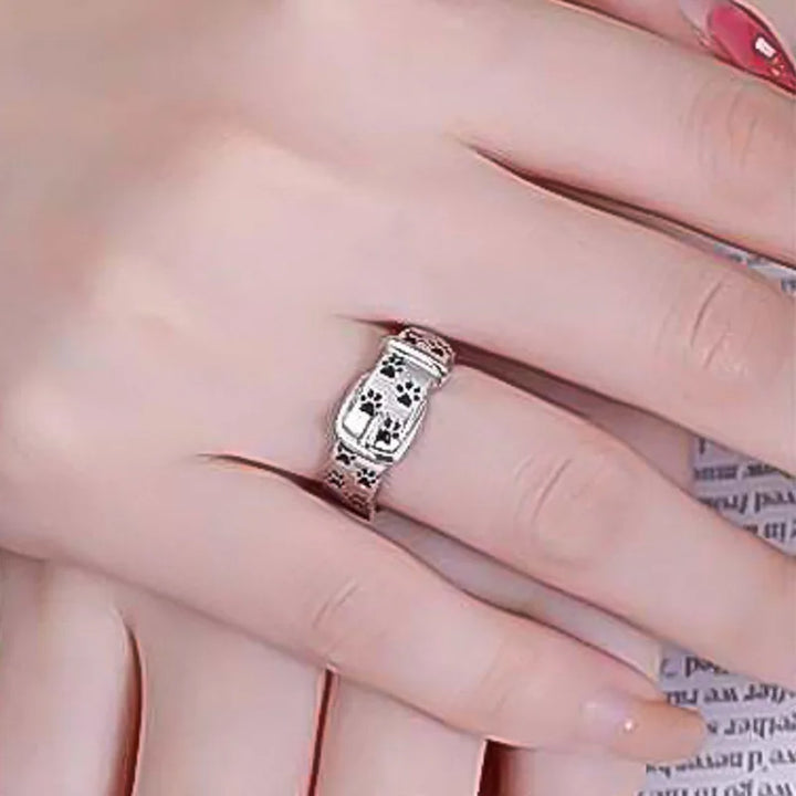 Collar Anillo Inspirado en Perros, Bonito y Elegante