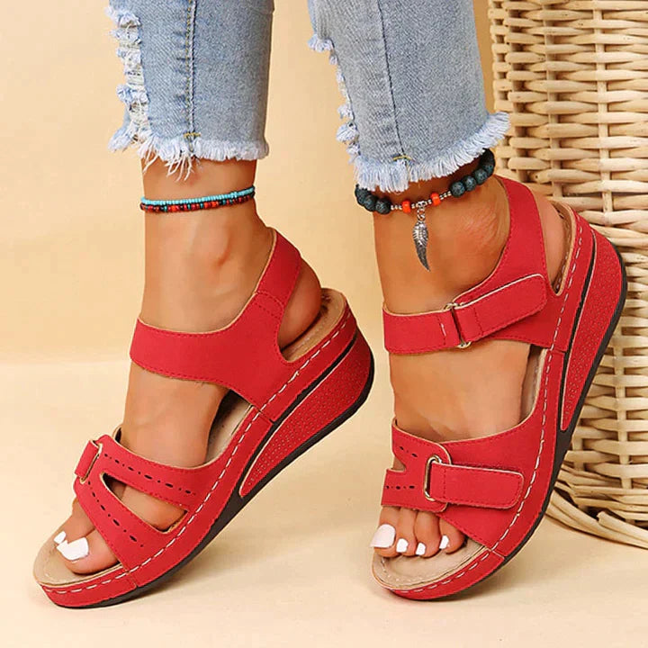 Sandalias Ortopédicas Cómodas con Cuña
