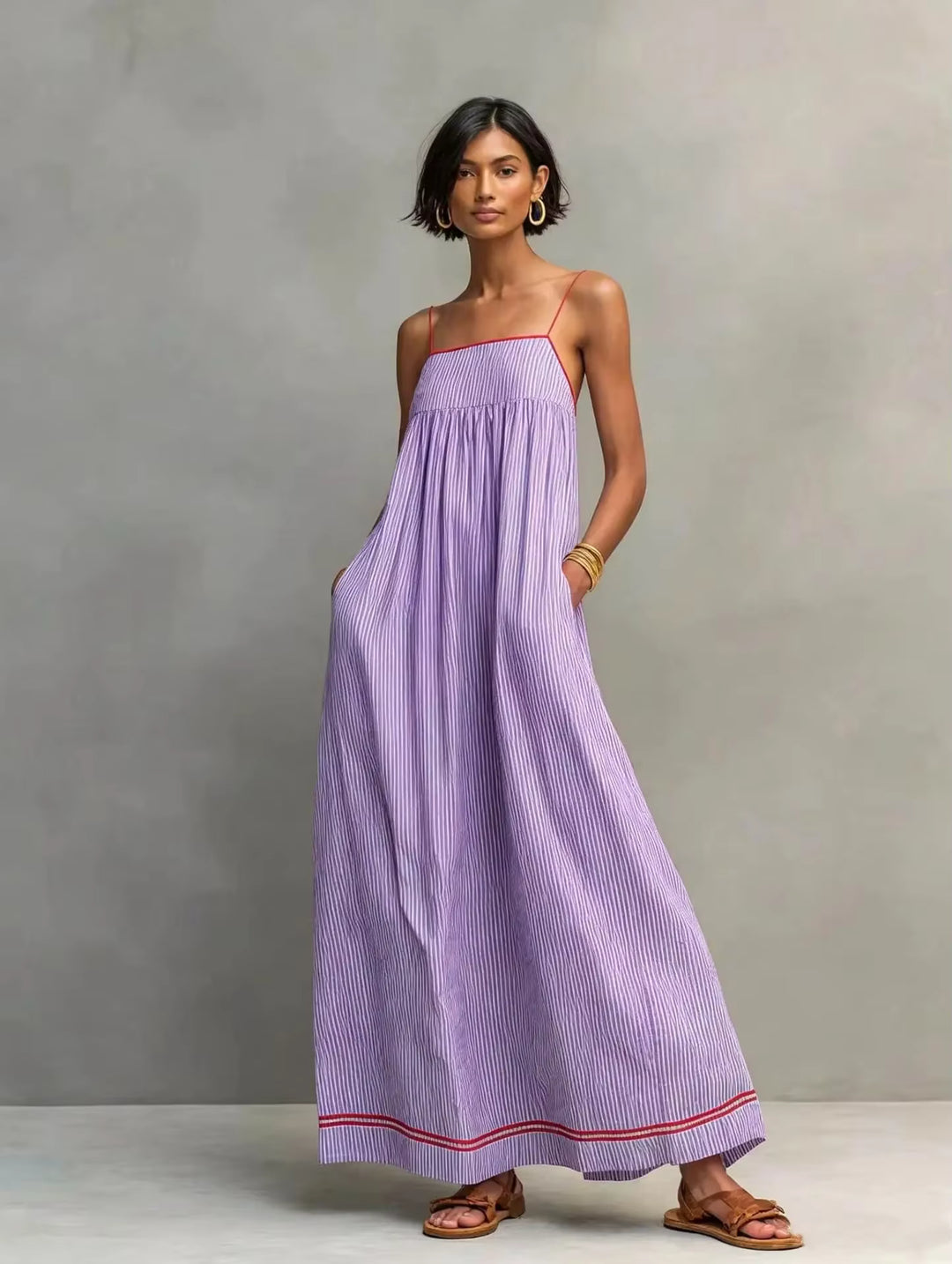 Martina | Vestido largo sofisticado de silueta fluida
