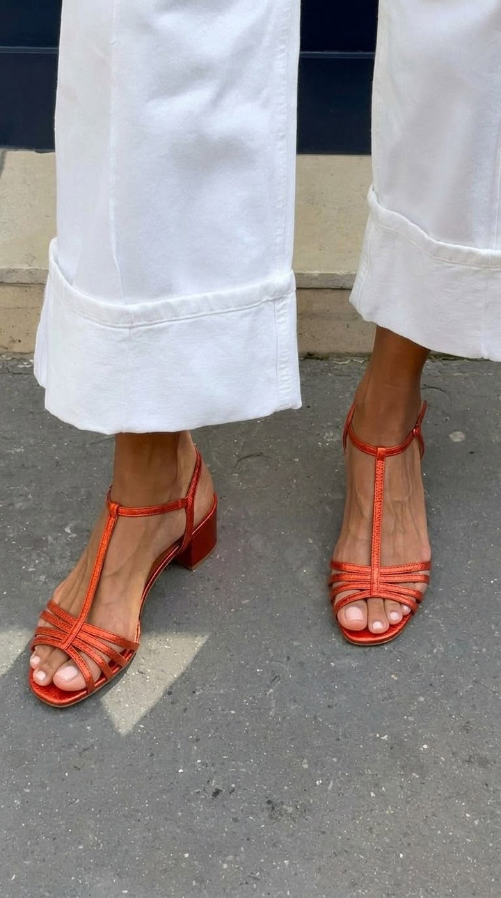 Alegra™ | Sandalias Doradas de Elegancia Diaria