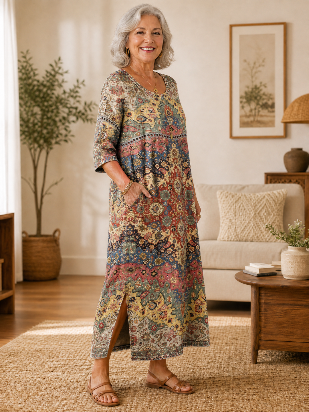 Remedios | Vestido Impreso