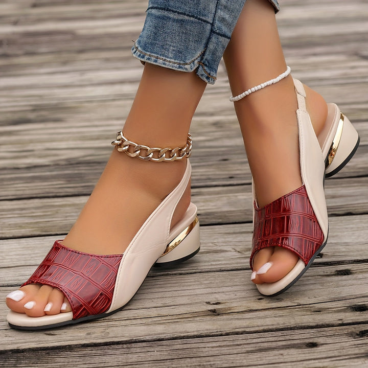 Sandalias Elegantes Confort Charlotte