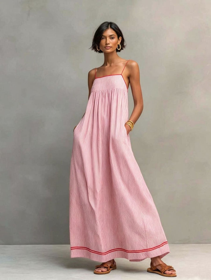 Martina | Vestido largo sofisticado de silueta fluida