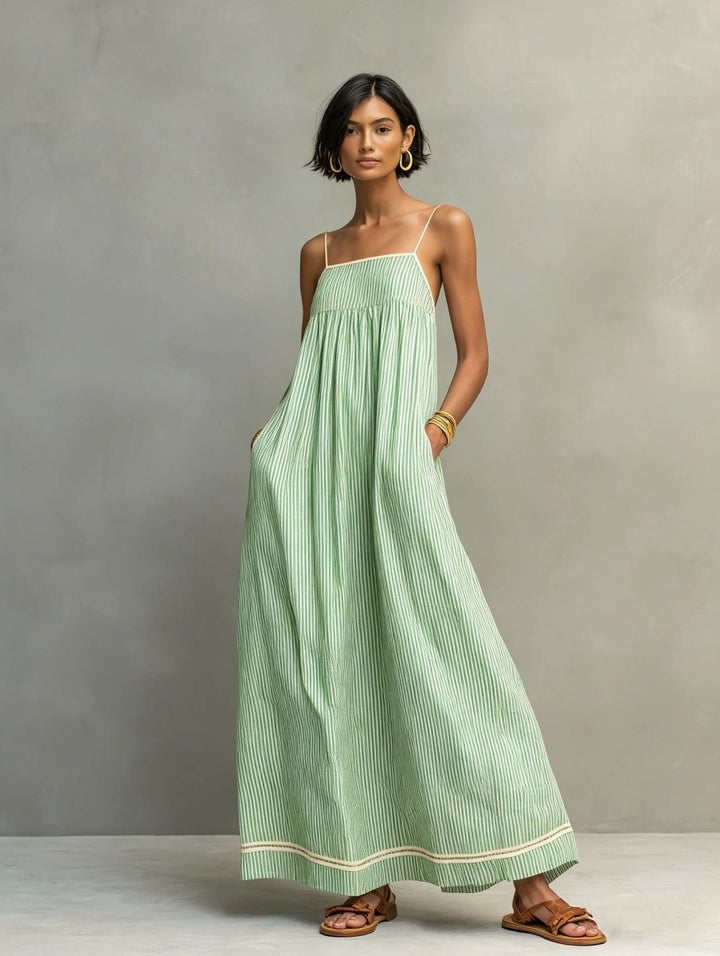 Martina | Vestido largo sofisticado de silueta fluida