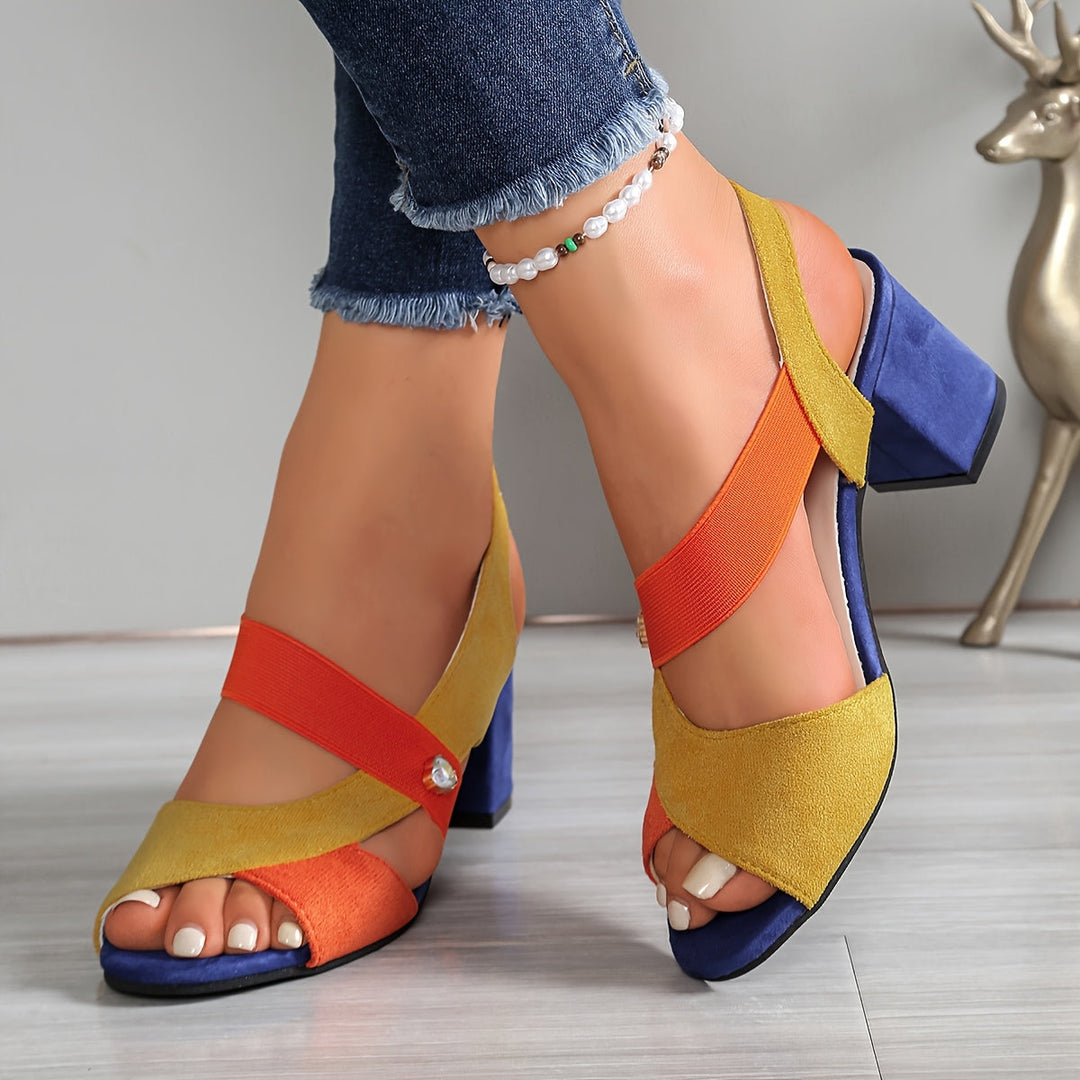 Vega | Sandalias ortopédicas elegantes con tacón estable