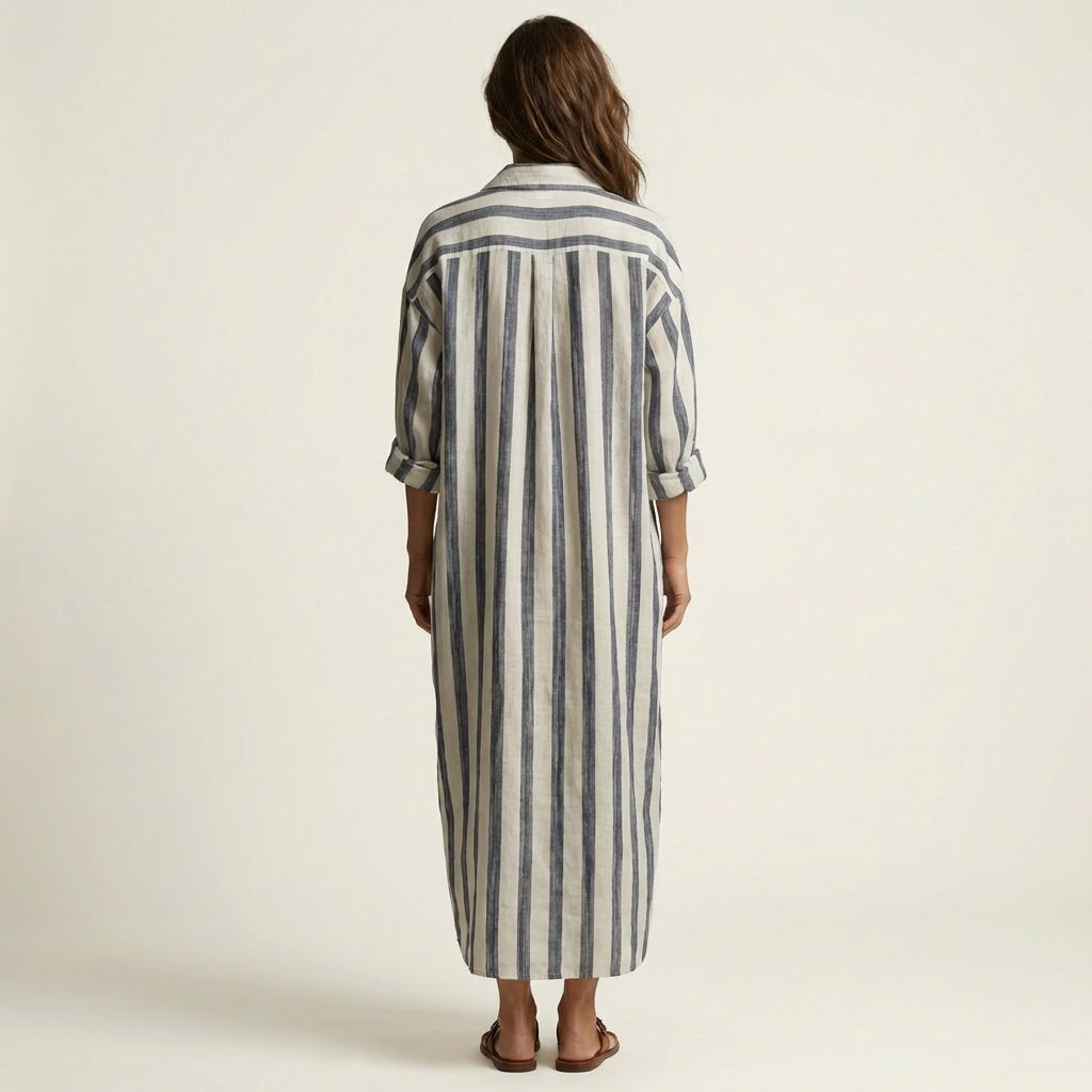 Carra | Vestido Maxi a Rayas