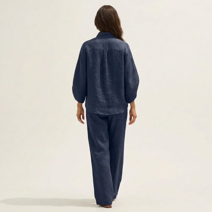 Zerah | Conjunto de Dos Piezas de Lino