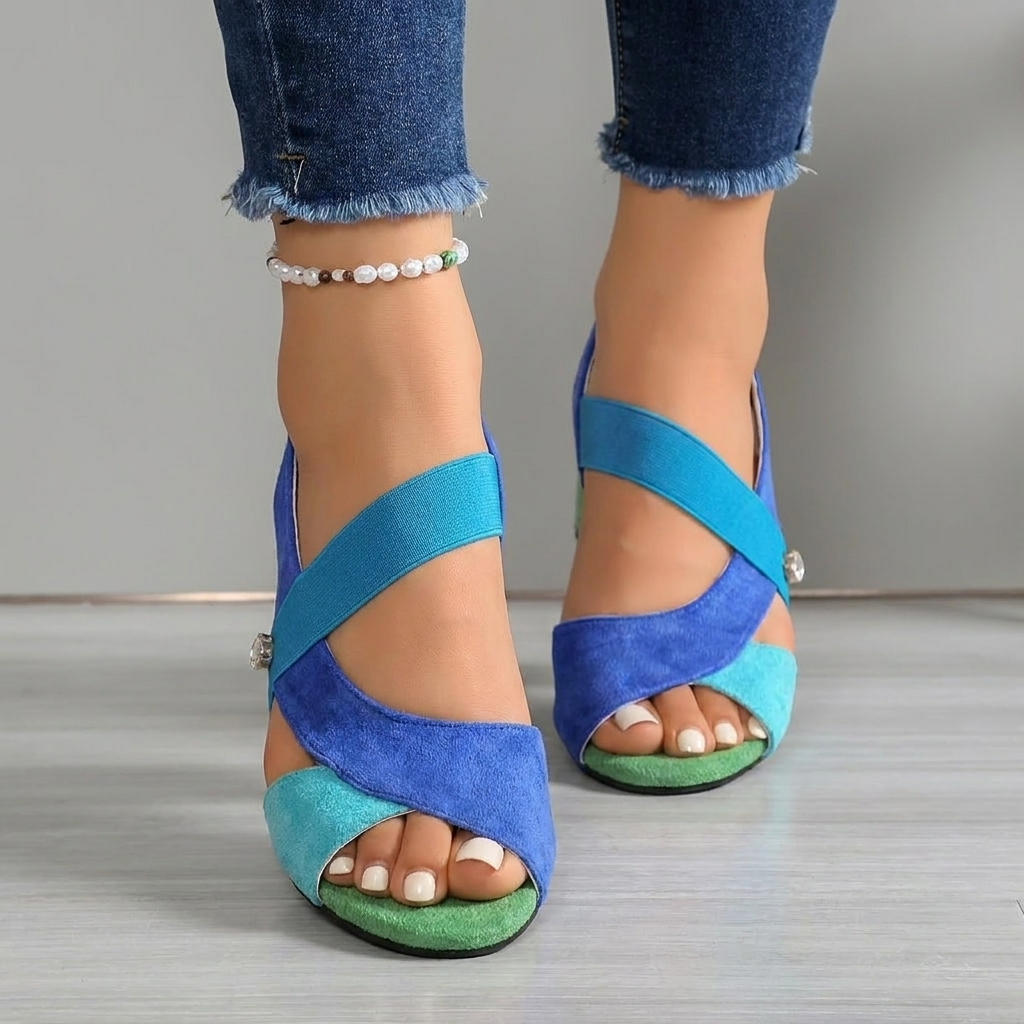 Vega | Sandalias ortopédicas elegantes con tacón estable