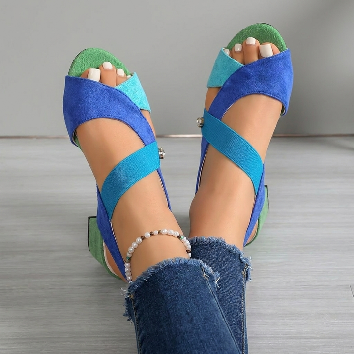 Vega | Sandalias ortopédicas elegantes con tacón estable