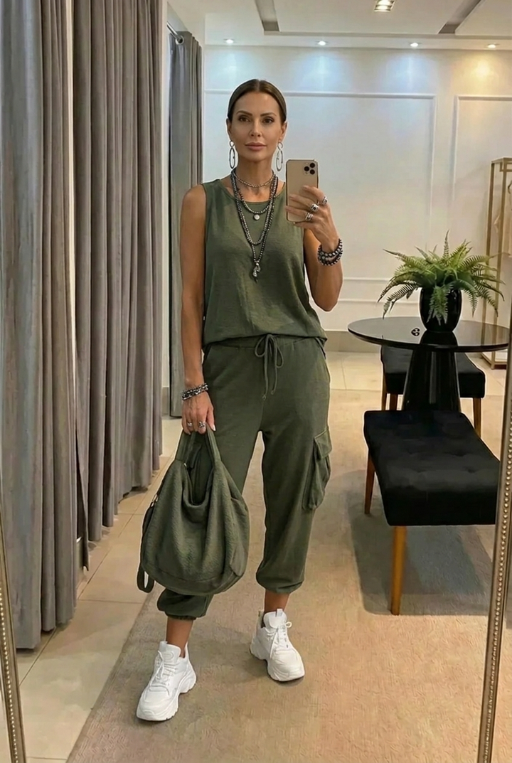 Gabriela | Conjunto Urban Chic de silueta fluida
