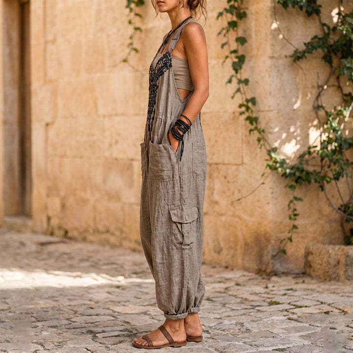 Esmeralda | Mono bohemio de silueta fluida
