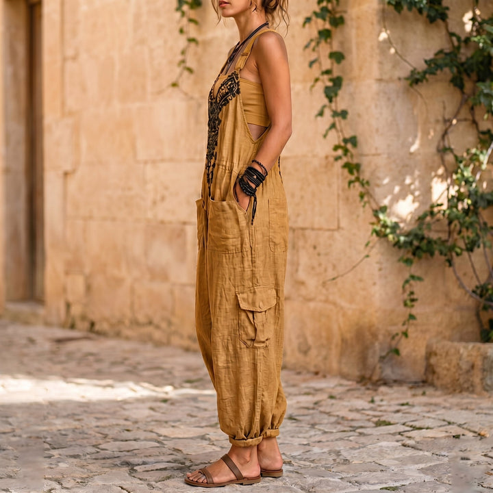 Esmeralda | Mono bohemio de silueta fluida
