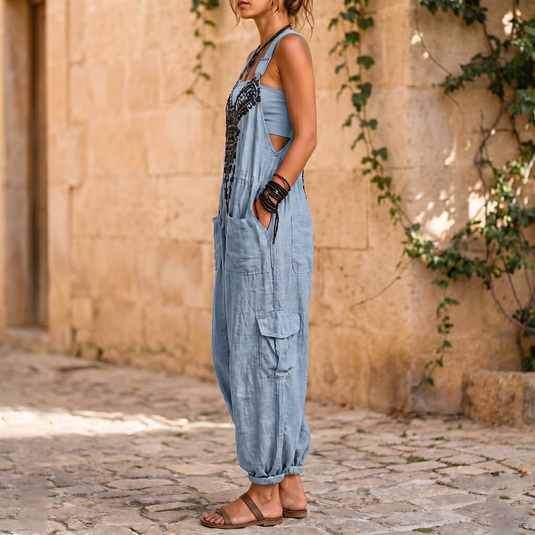 Esmeralda | Mono bohemio de silueta fluida